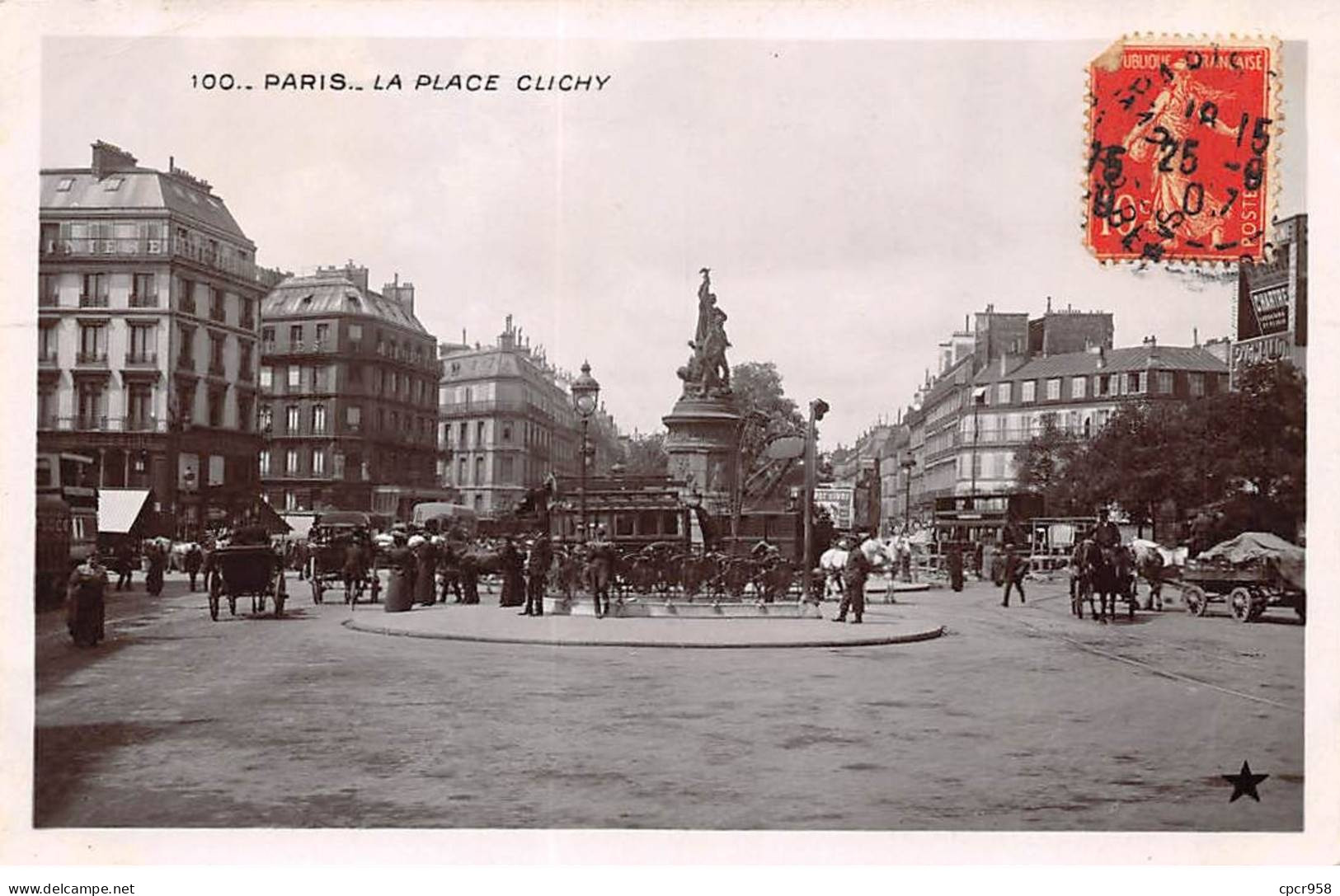 75017 - PARIS - SAN35776 - La Place De Clichy - Arrondissement: 17