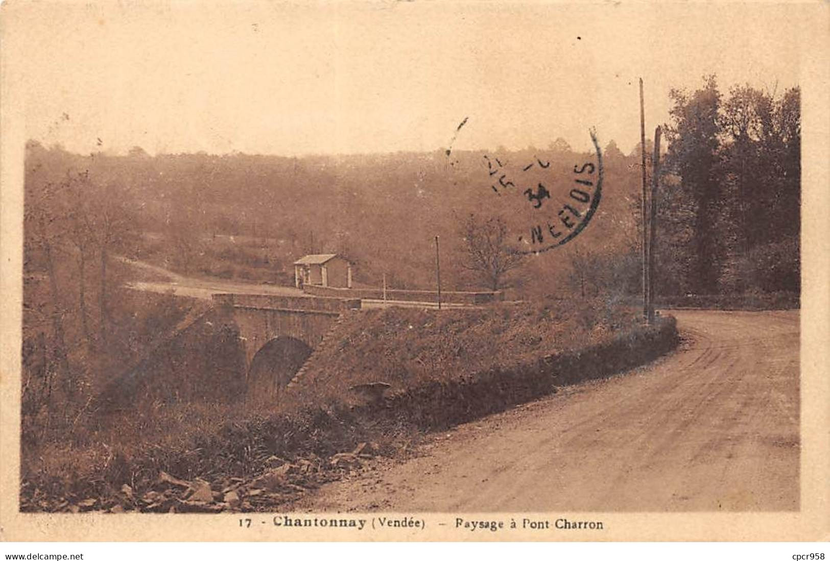 85 - CHANTONNAY - SAN35819 - Paysage à Pont Charron - Chantonnay