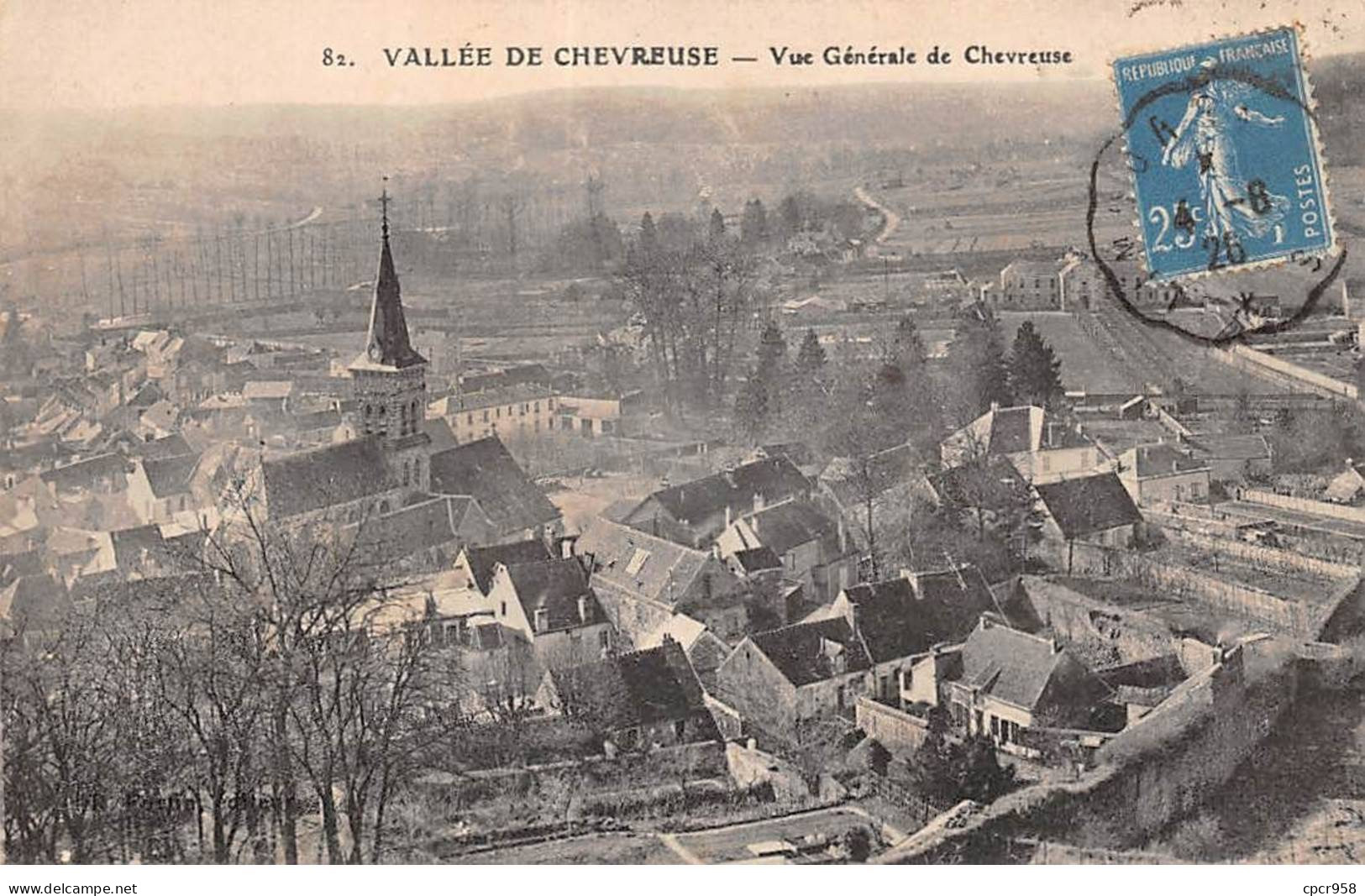 78 - CHEVREUSE - SAN35807 - Vue De Chevreuse - La Vallée - Chevreuse
