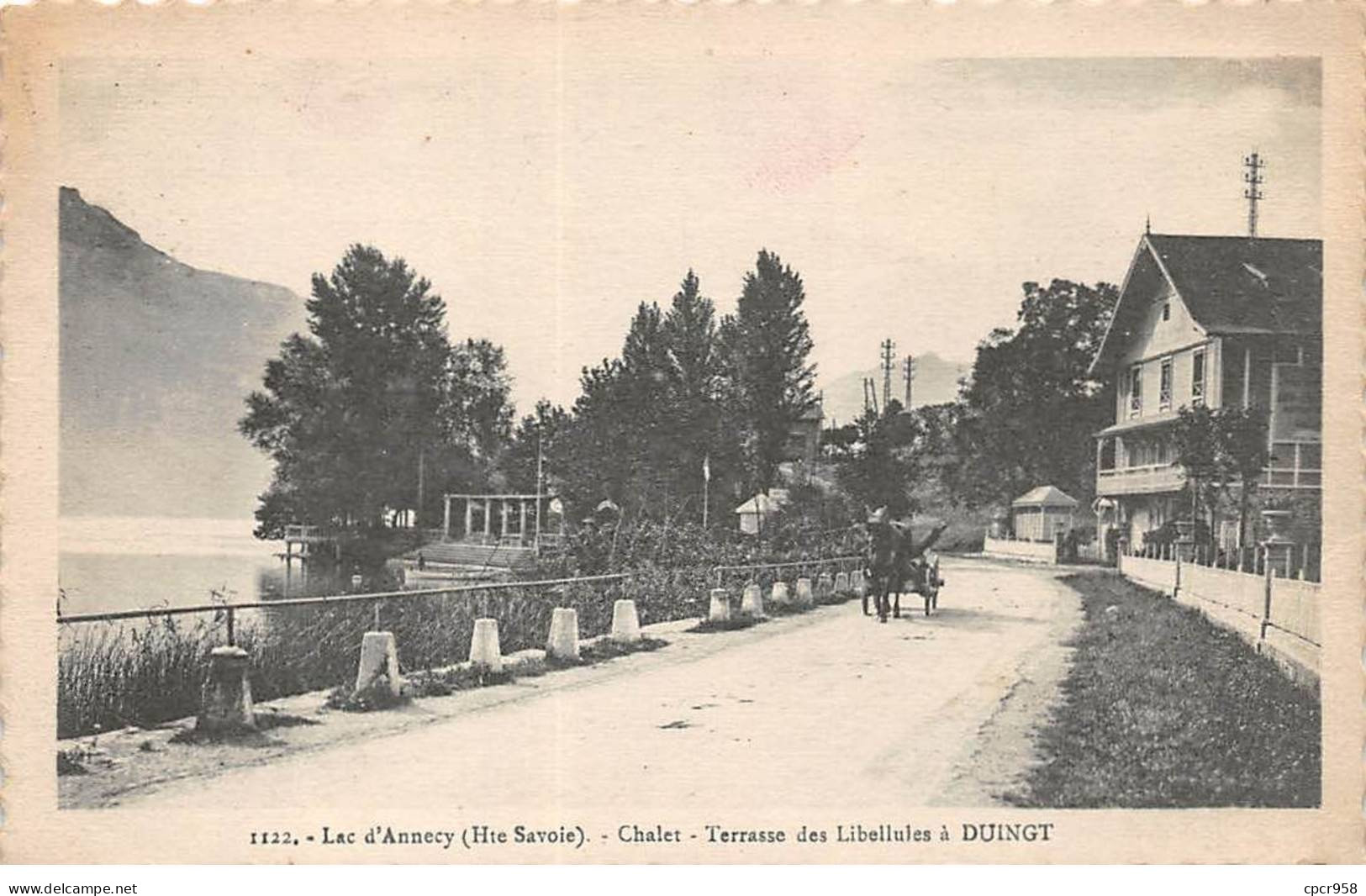 74 - DUINGT - SAN35767 - Le Lac D'Annecy - Chalet - Terrasse Des Libellules - Duingt