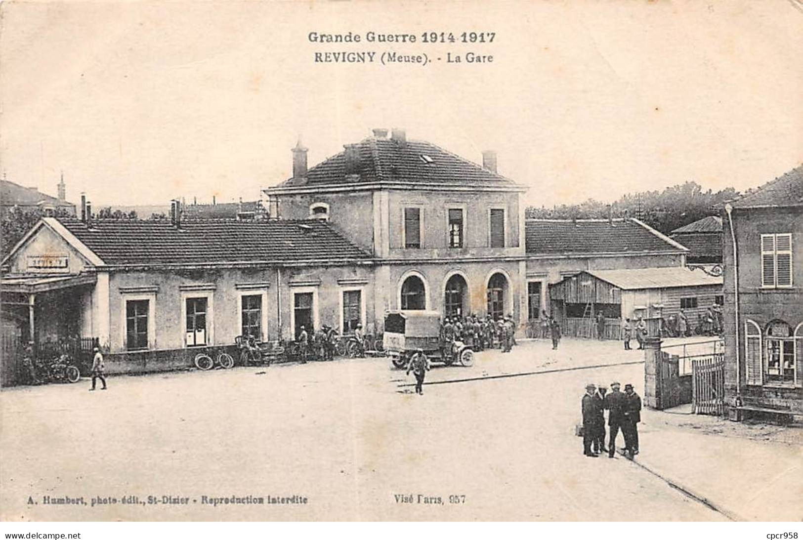 55 - REVIGNY - SAN35696 - La Gare - Revigny Sur Ornain