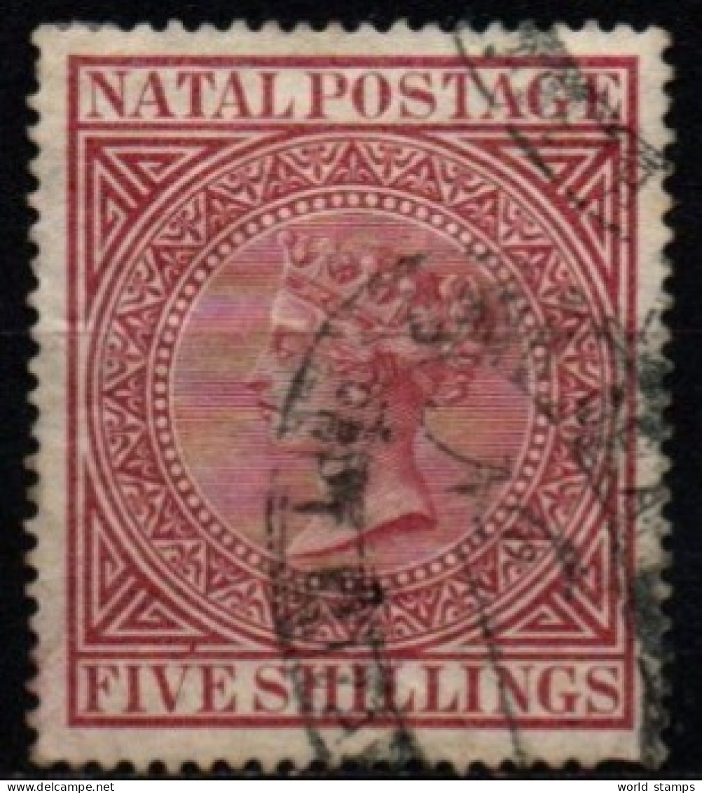 NATAL 1874-80 O - Natal (1857-1909)