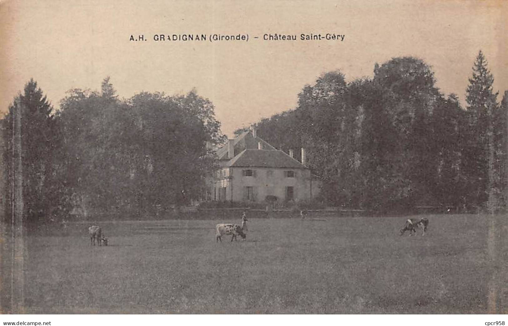 33 - GRADIGNAN - SAN35609 - Château Saint Géry - Gradignan