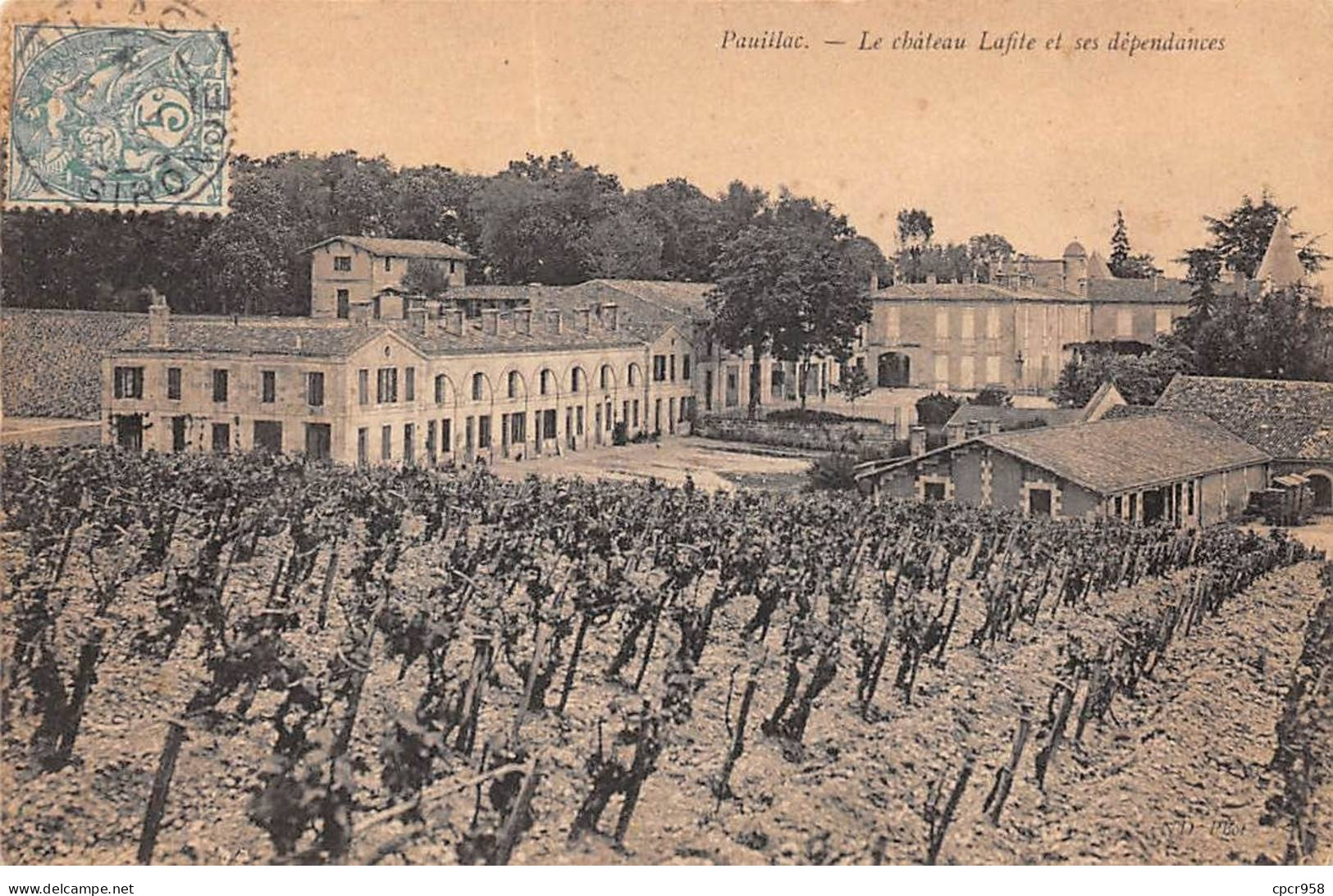 33 - PAUILLAC - SAN37296 - Le Château Lafite Et Ses Dépendances - Pauillac