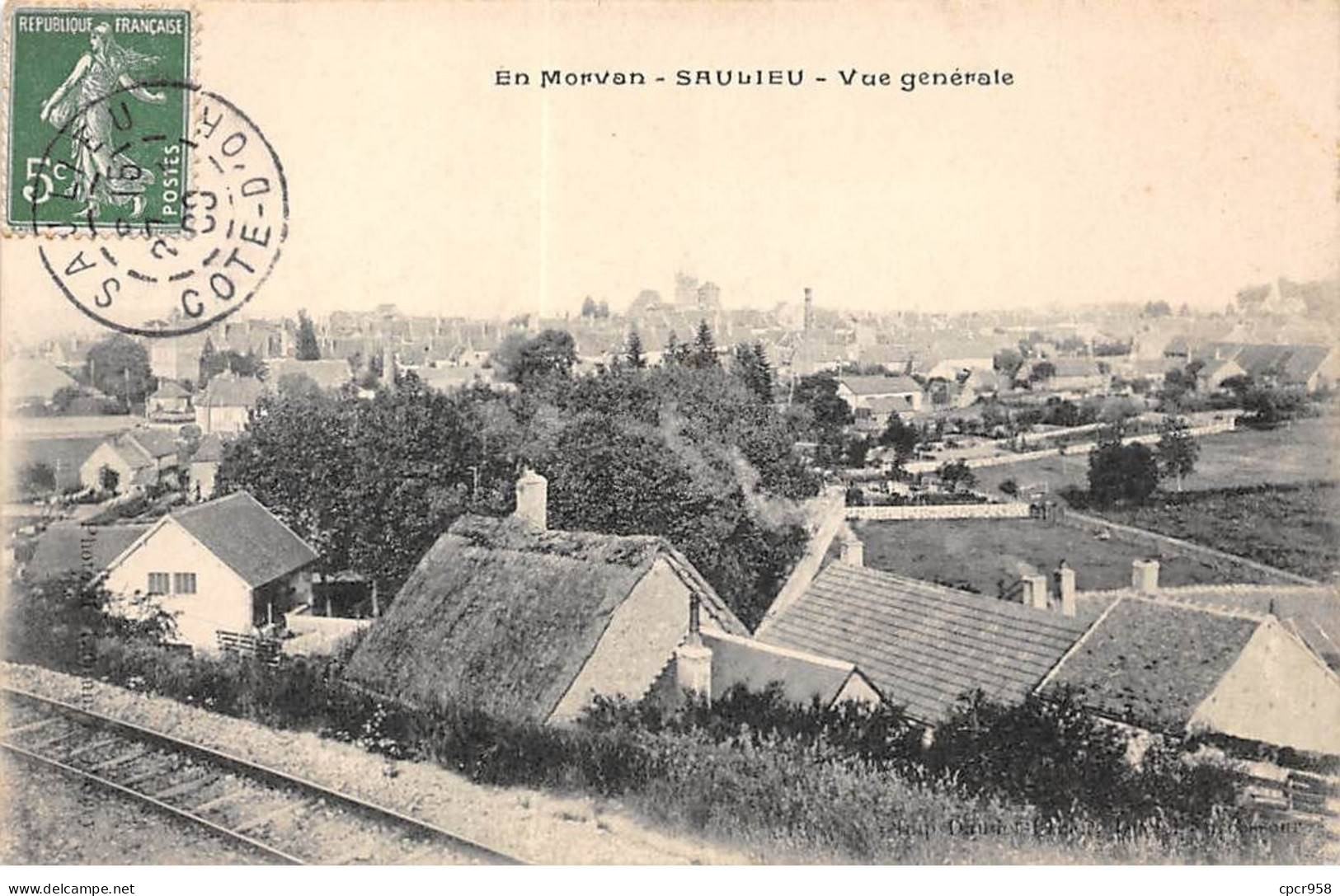 21 - SAULIEU - SAN37158 - Vue Générale - Saulieu