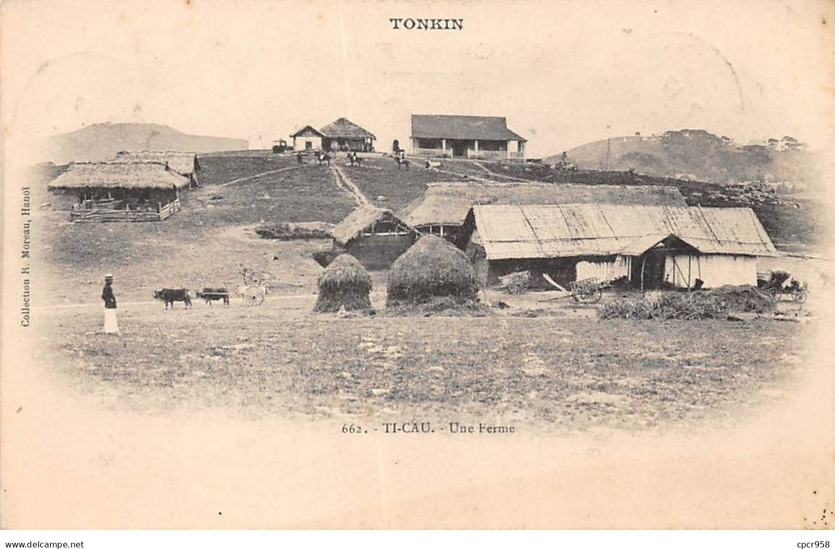 CHINE - TONKIN - SAN36807 - TI Cau - Une Ferme - Cina