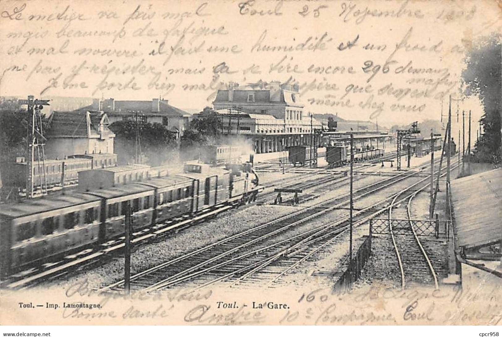 54 - TOUL - SAN42420 - La Gare - Toul