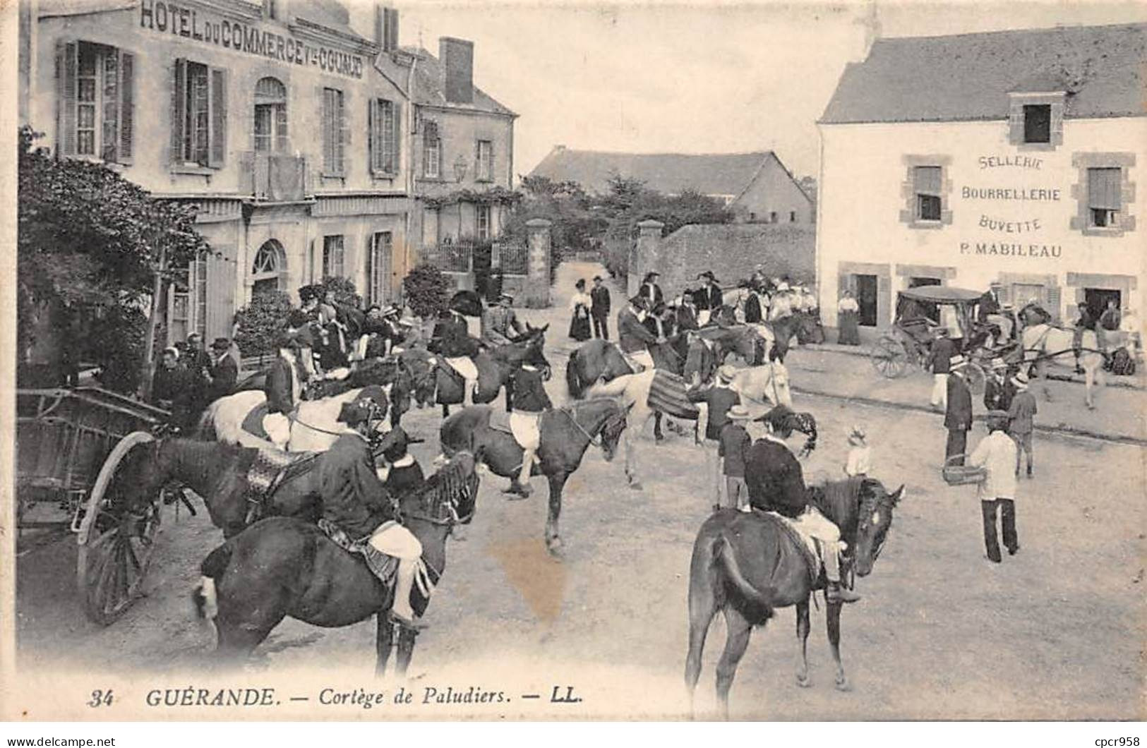 44 - GUERANDE - SAN42381 - Cortège De Paludiers - Guérande