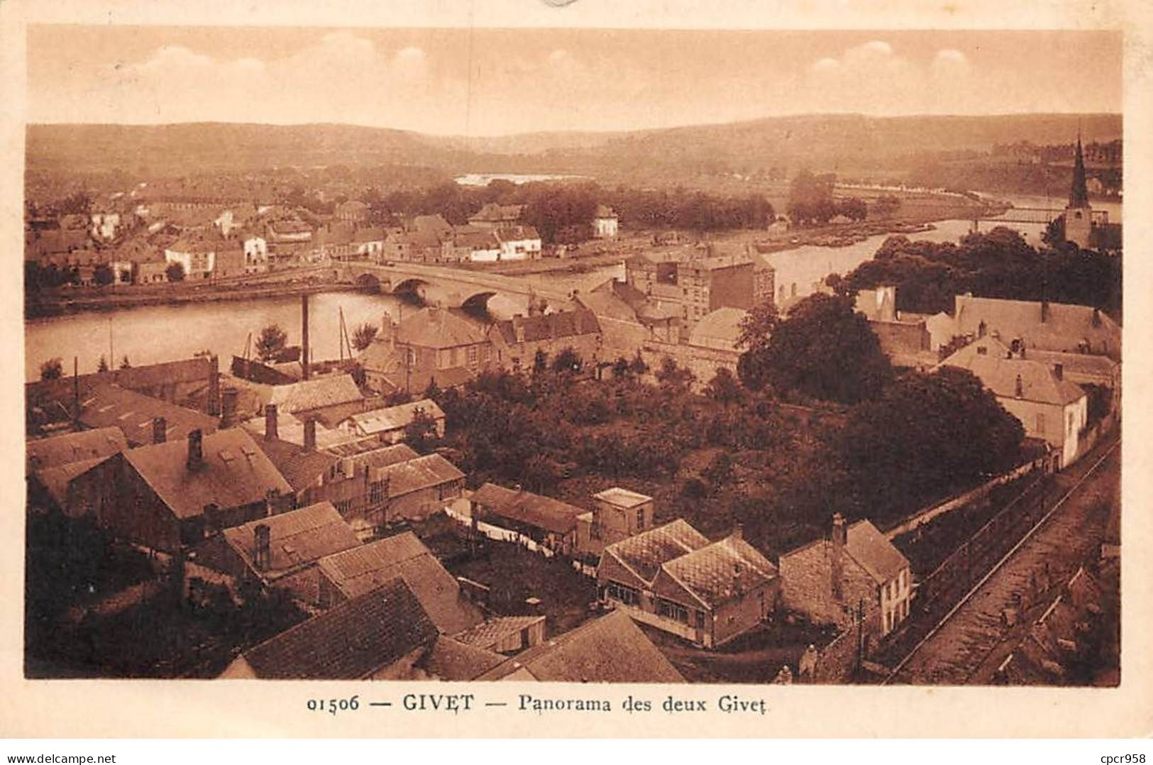 08 - GIVET - SAN43137 - Panorama Des Deux Givet - Givet