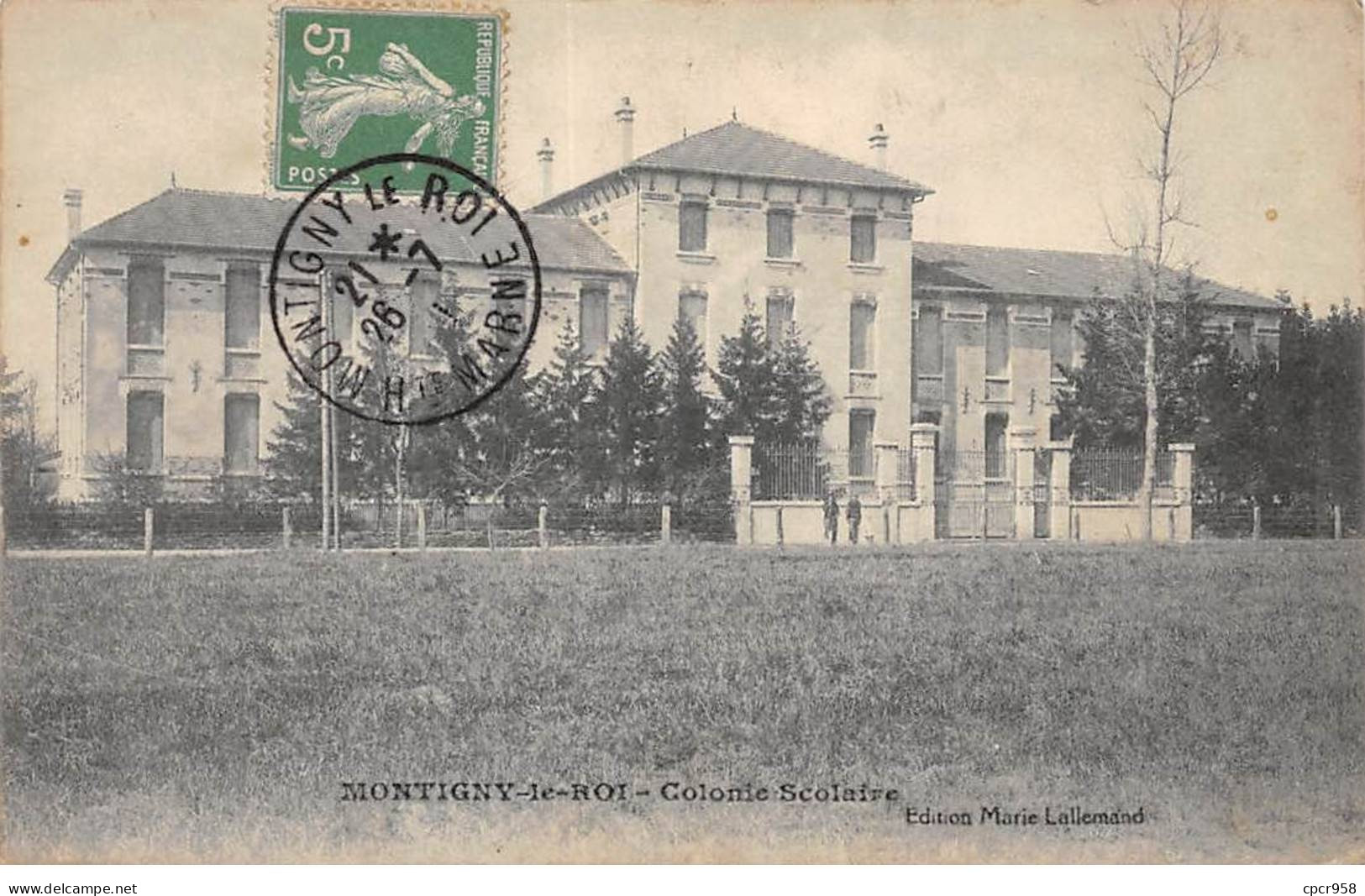 52 - MONTIGNY LE ROI - SAN37529 - Colonie Scolaire - Montigny Le Roi