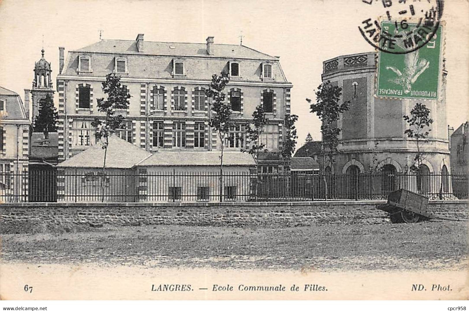 52 - LANGRES - SAN37522 - Ecole Communale De Filles - Langres