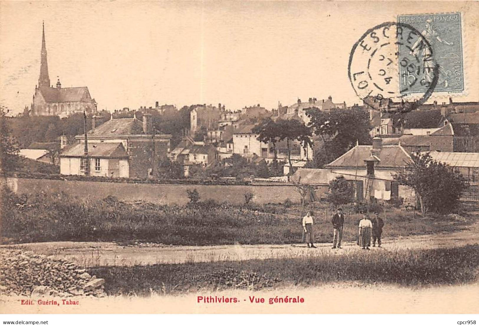 45 - PITHIVIERS - SAN37343 - Vue Générale - Pithiviers