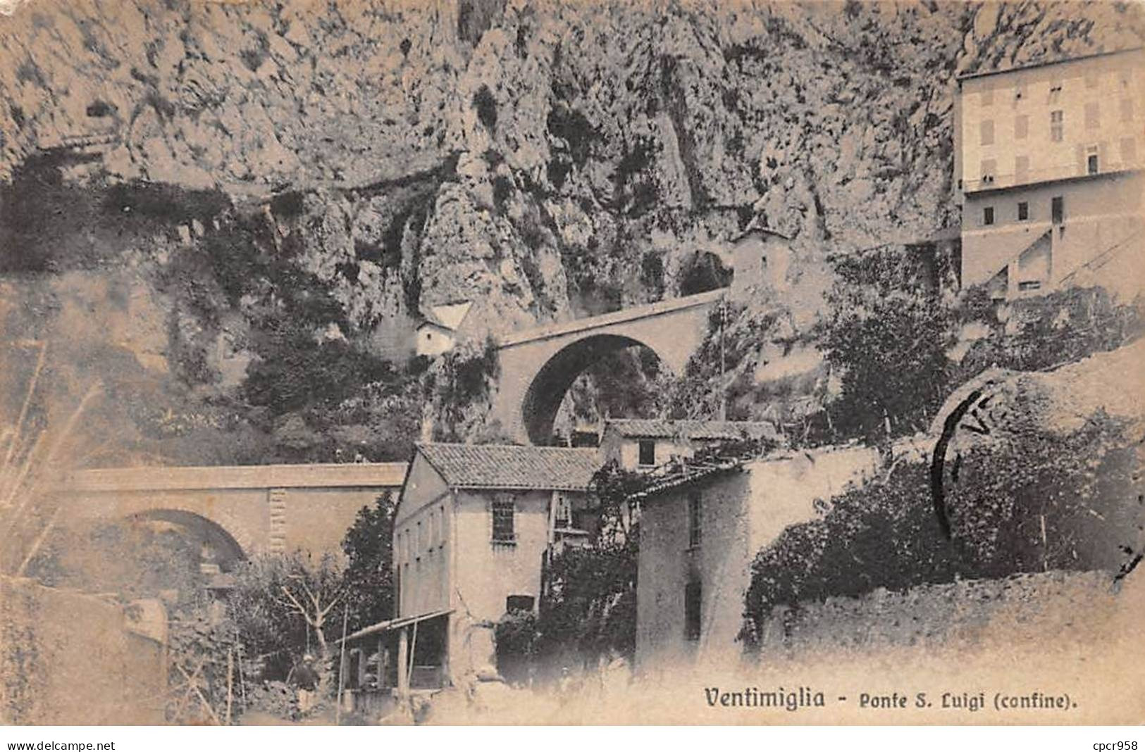 ITALIE - VENTIMIGLIA - SAN42891 - Ponte S. Cuigi (confine) - Andere & Zonder Classificatie