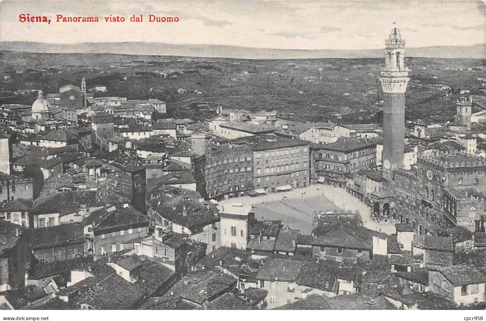 ITALIE - SIENA - SAN42884 - Panorama Visto Dal Duomo - Siena