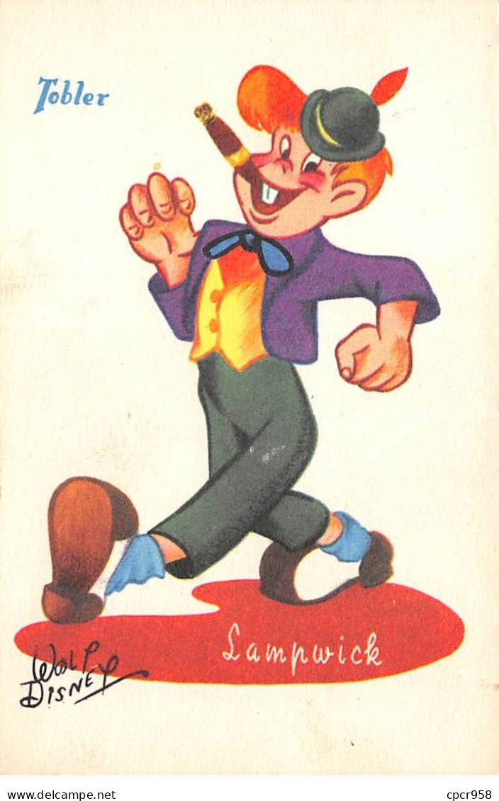 Disney - N°82664 - Tobler - Lampwick - Carte Publicitaire - Disneyland