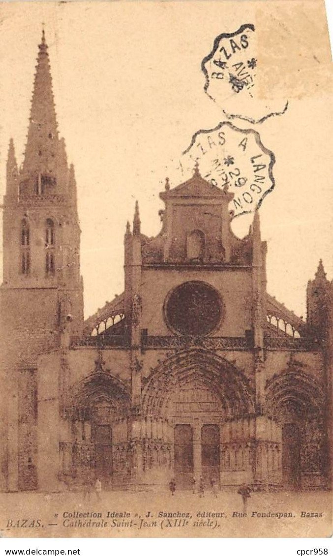 33 - BAZAS - SAN37285 - Cathédrale Saint Jean - Bazas