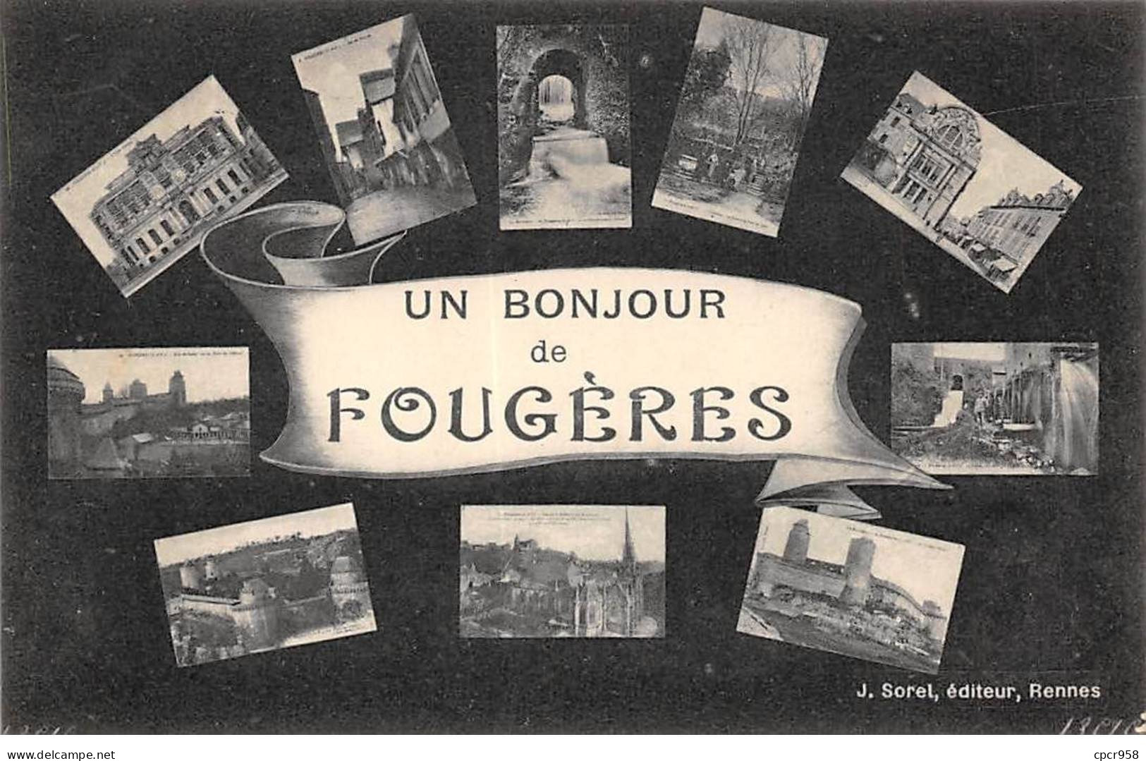 35 - FOUGERES - SAN37299 - Un Bonheur De Fougères - Fougeres