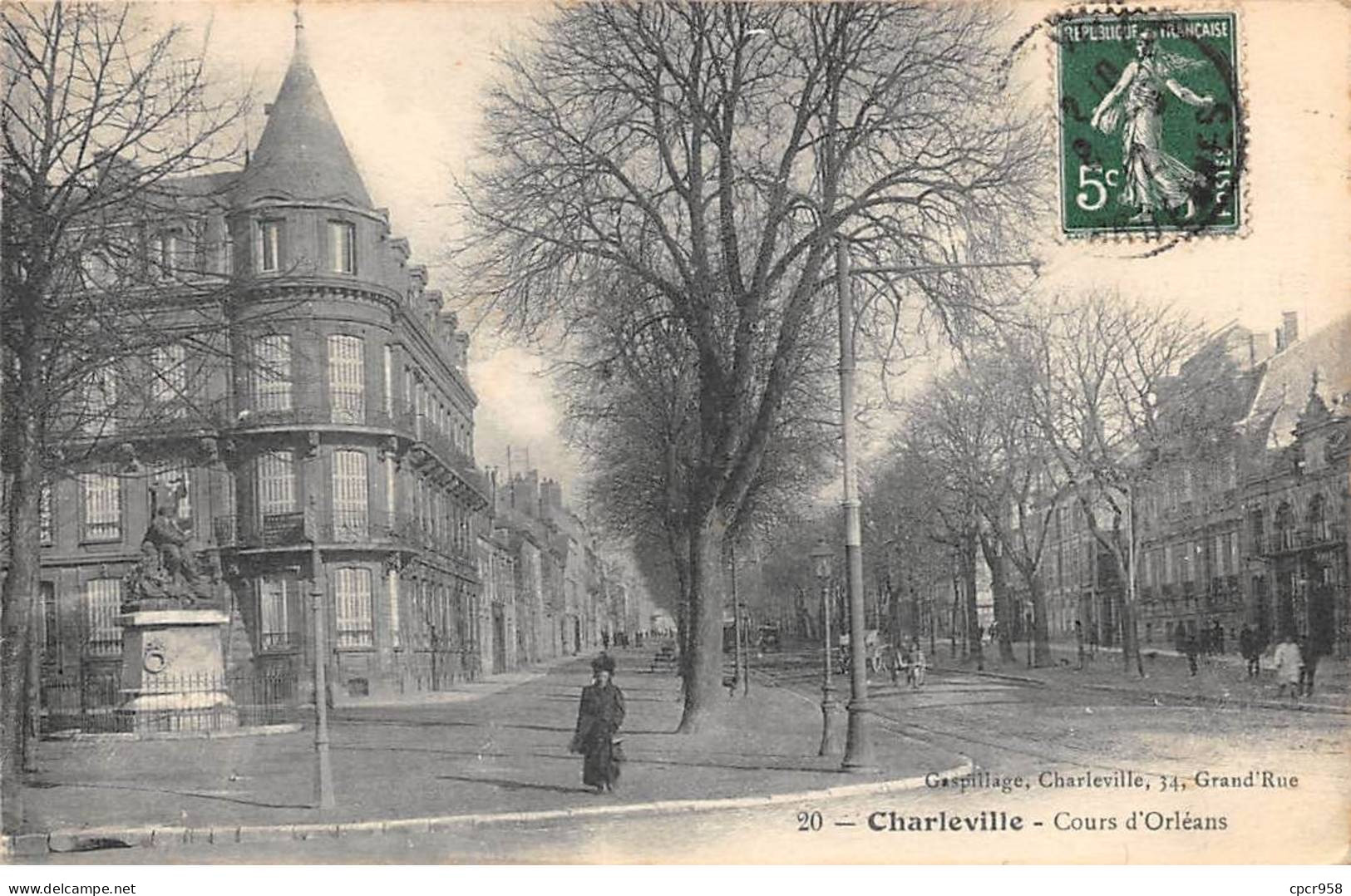 08 - CHARLEVILLE - SAN37090 - Cours D'Orléans - Charleville