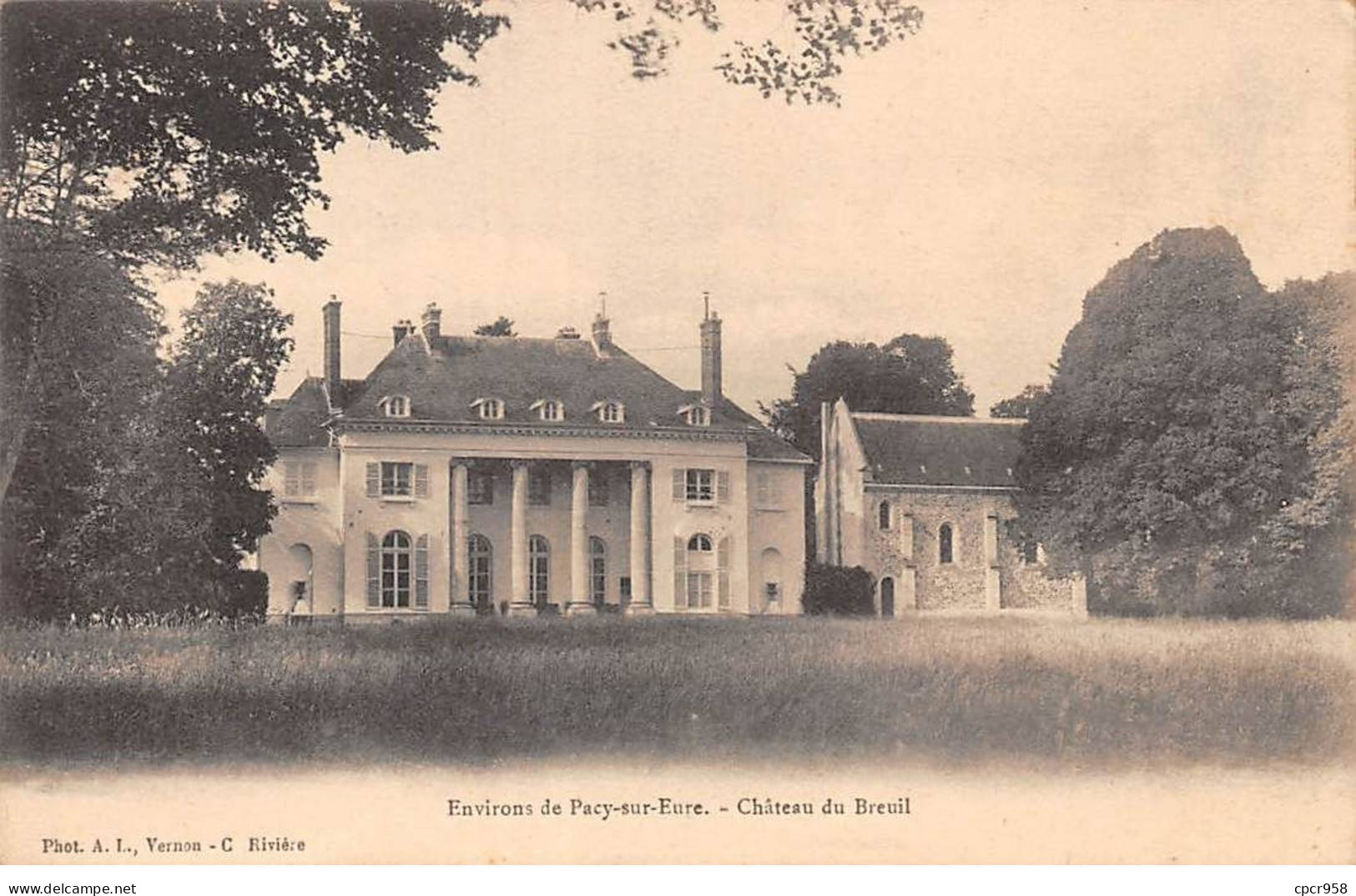 27 - PACY SUR EURE - SAN43326 - Les Environs - Château Du Breuil - Pacy-sur-Eure