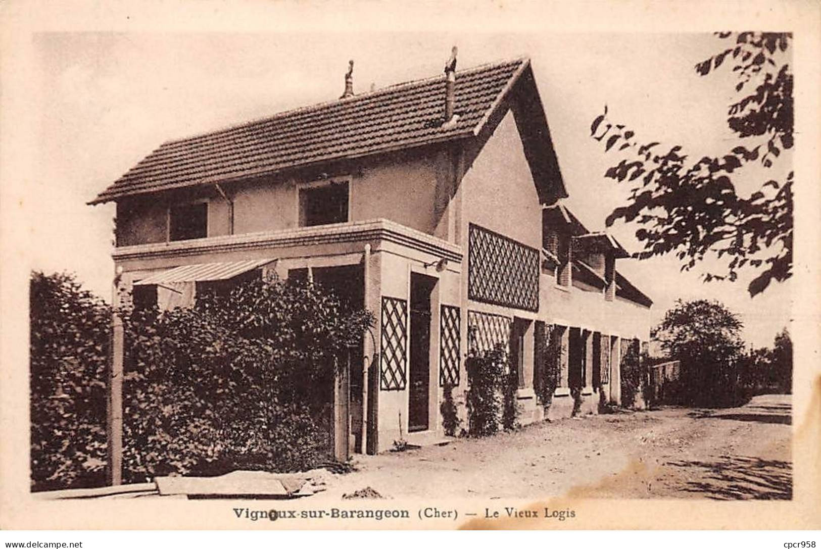 18 - VIGNOUX SUR BARANGEON - SAN43228 - Le Vieux Logis - Autres & Non Classés