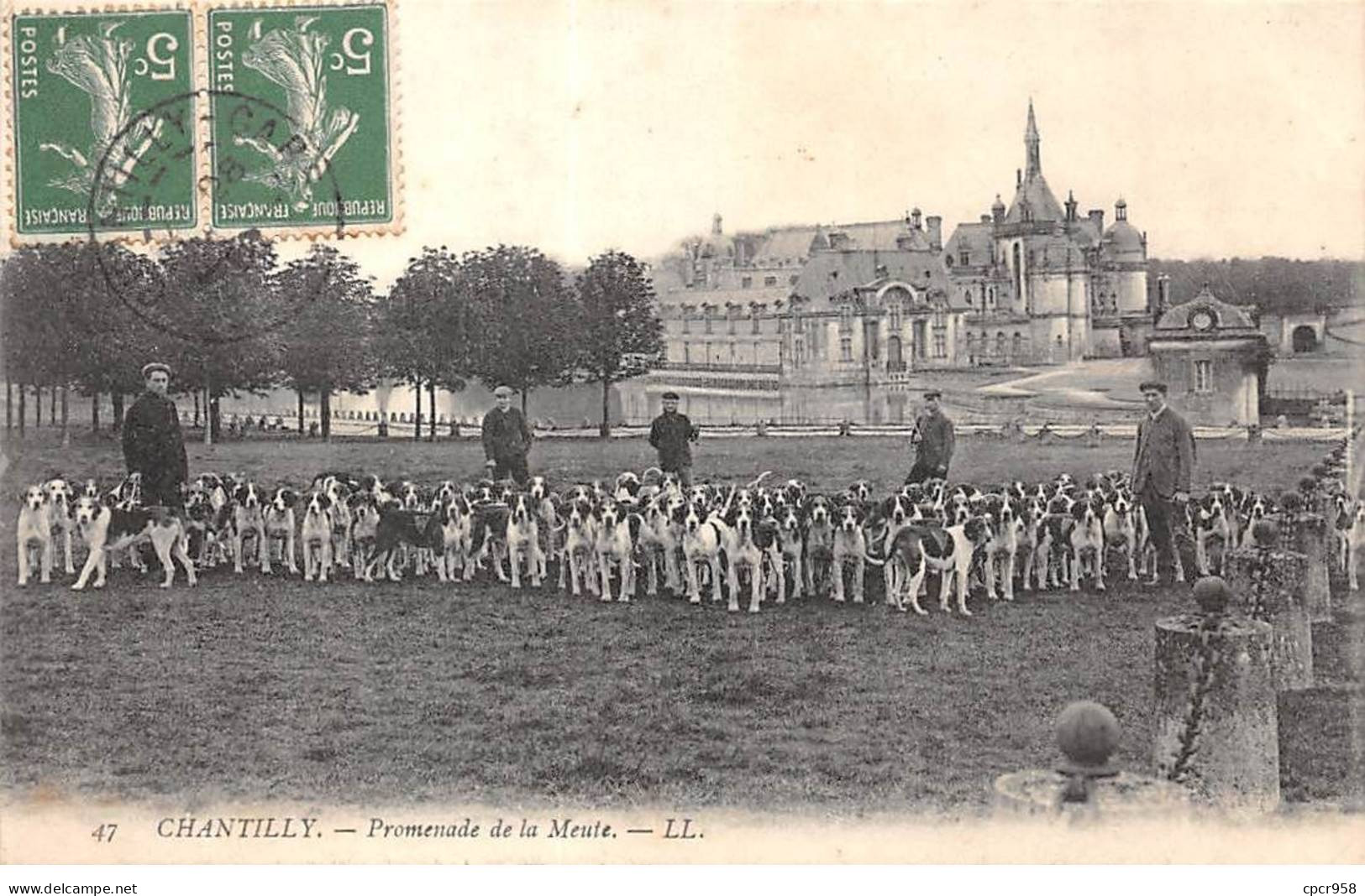 CHASSE - SAN37872 - Chantilly - Promenade De La Meute - Chasse