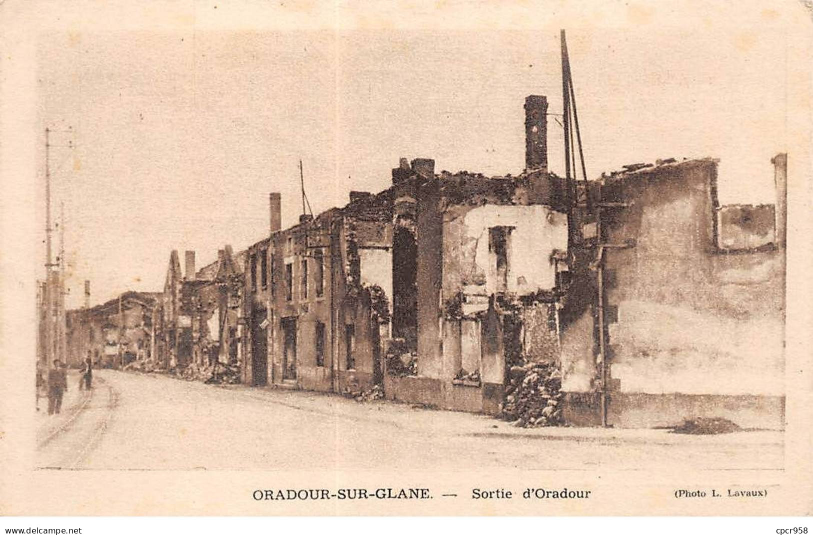 87 - ORADOUR SUR GLANE - SAN37758 - Sortie D'Oradour - Oradour Sur Glane