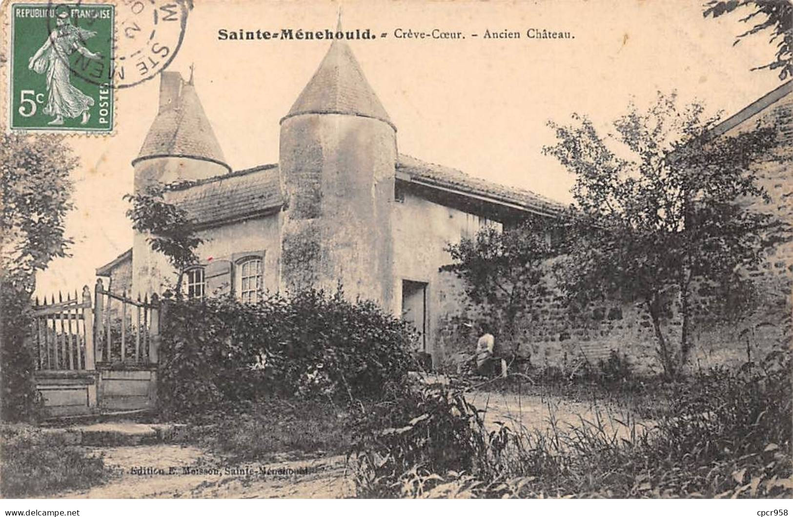 51 - STE MENEHOULD - SAN37404 - Crève CÅur - Ancien Château - Sainte-Menehould