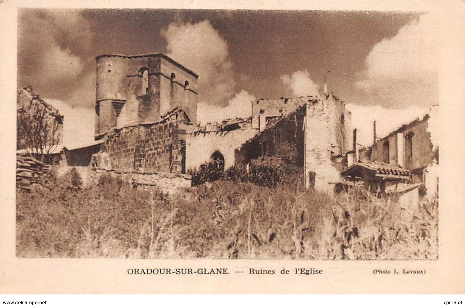 87 - ORADOUR SUR GLANE - SAN37754 - Ruines De L'Eglise - Oradour Sur Glane