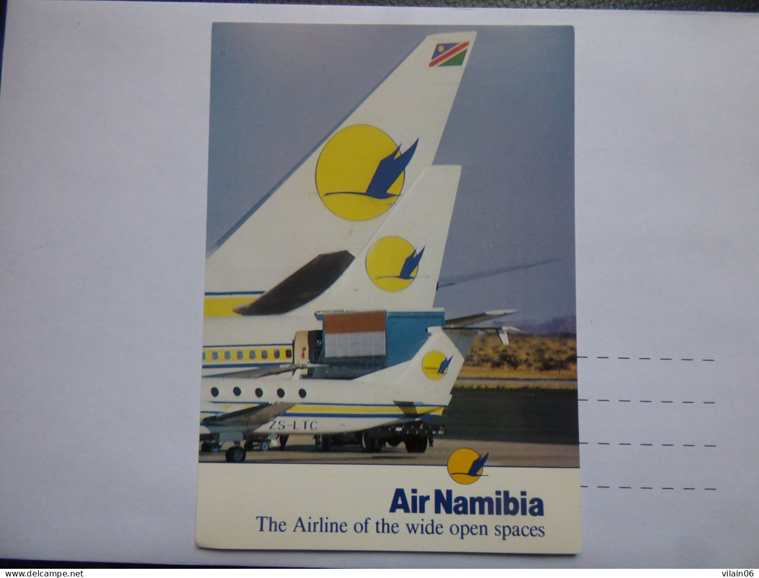 AIR NAMIBIA     /   AIRLINE ISSUE / CARTE COMPAGNIE - 1946-....: Era Moderna