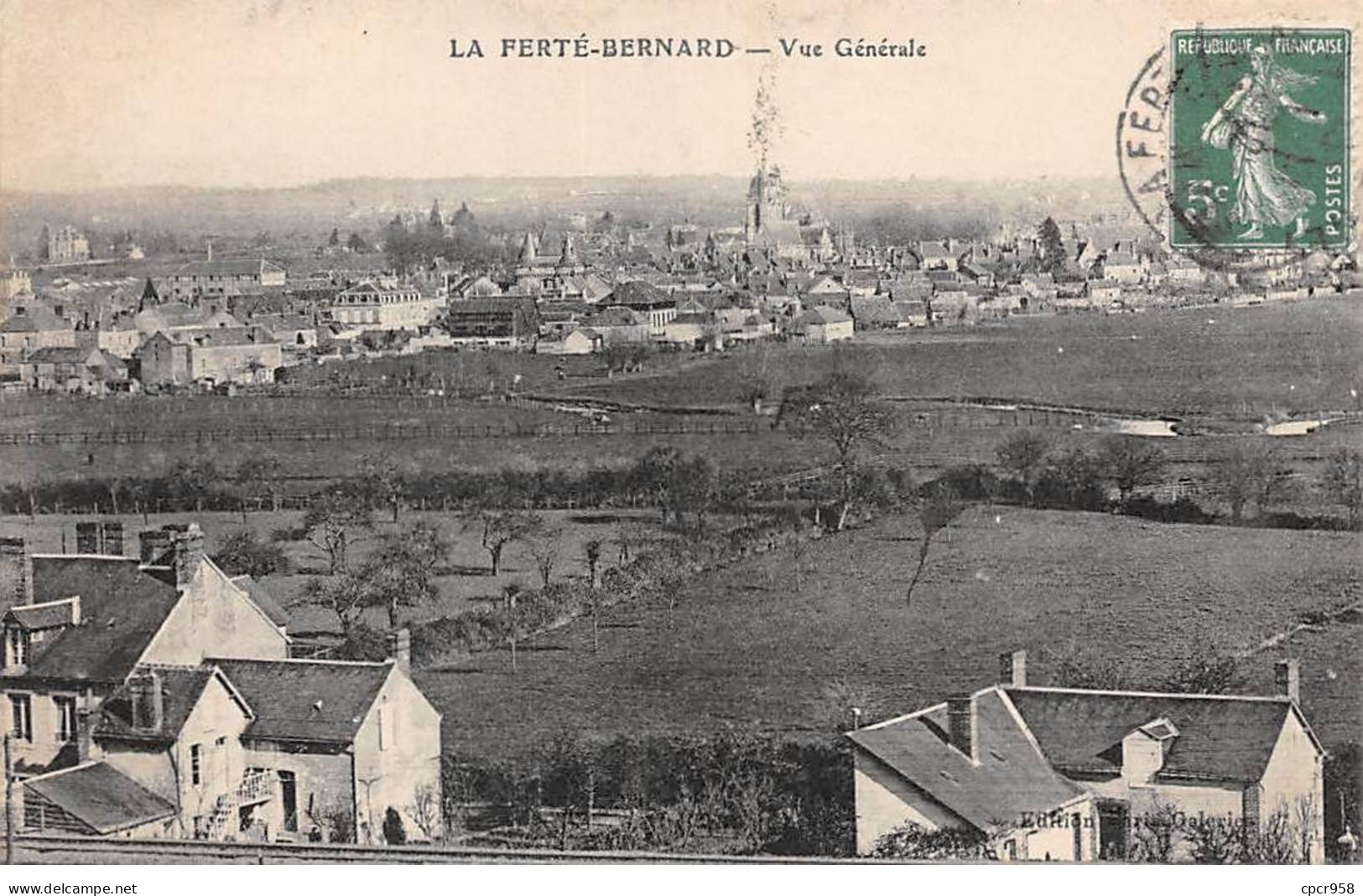 72.AM18962.La Ferté Bernard.Vue Générale - La Ferte Bernard