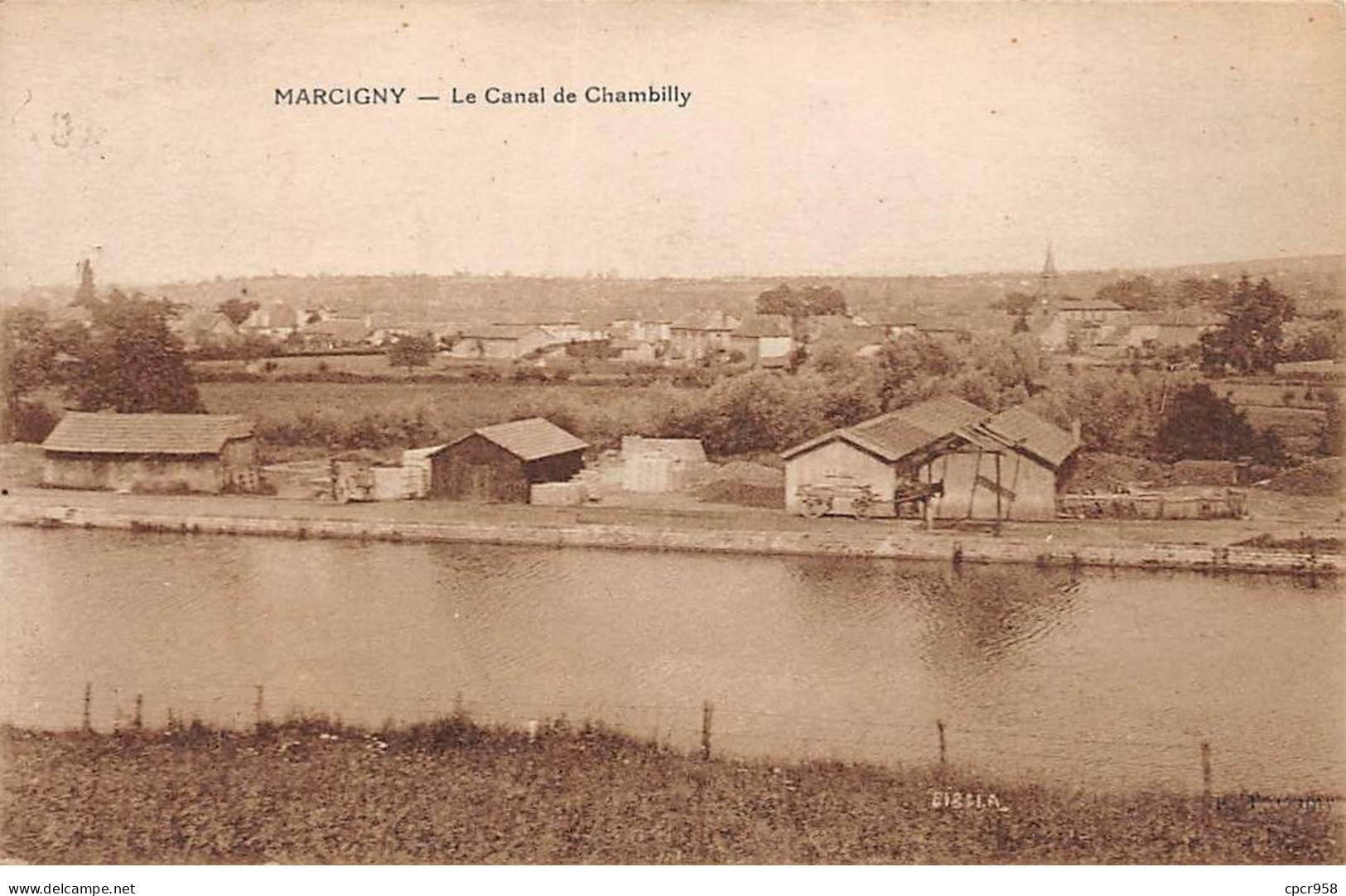 71.AM18942.Marcigny.Le Canal De Chambilly - Otros & Sin Clasificación