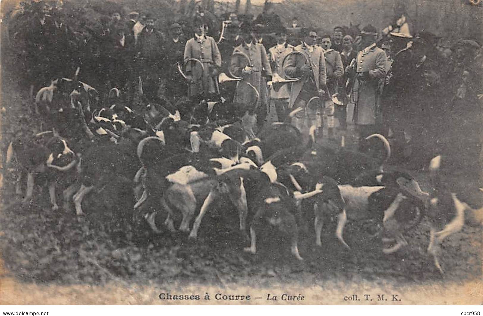 CHASSE - SAN37938 - Chasses à Courre - La Curée - Jagd