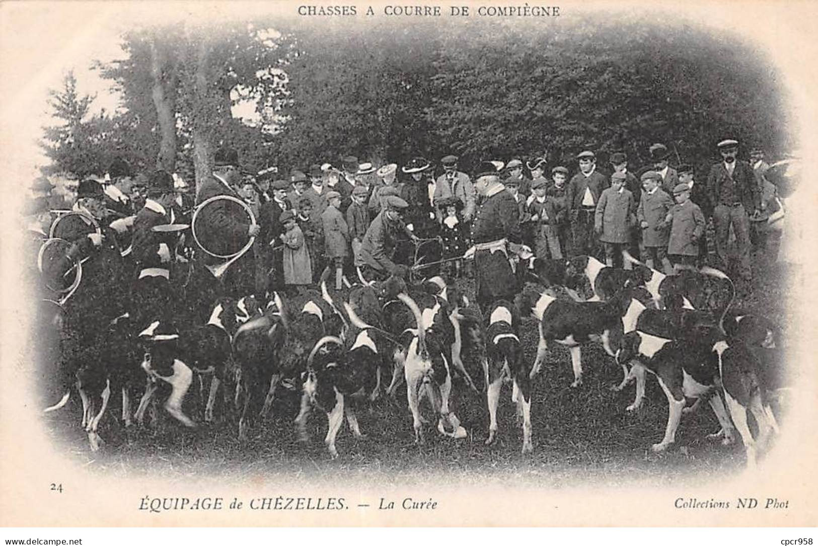 CHASSE - SAN37898 - Equipage De Chezelles - La Curée - Chasse