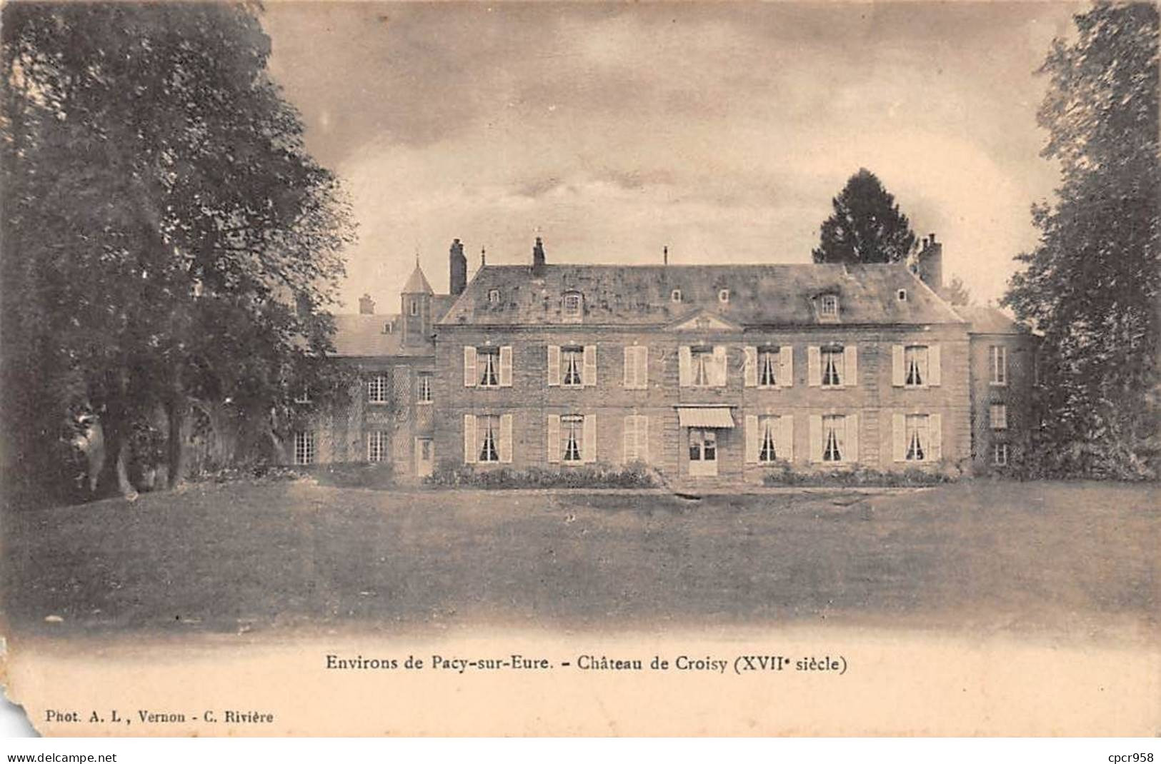 27 - PACY SUR EURE - SAN43330 - Les Environs - Château De Croisy (XVIIIe Siècle) - En L'état - Pacy-sur-Eure