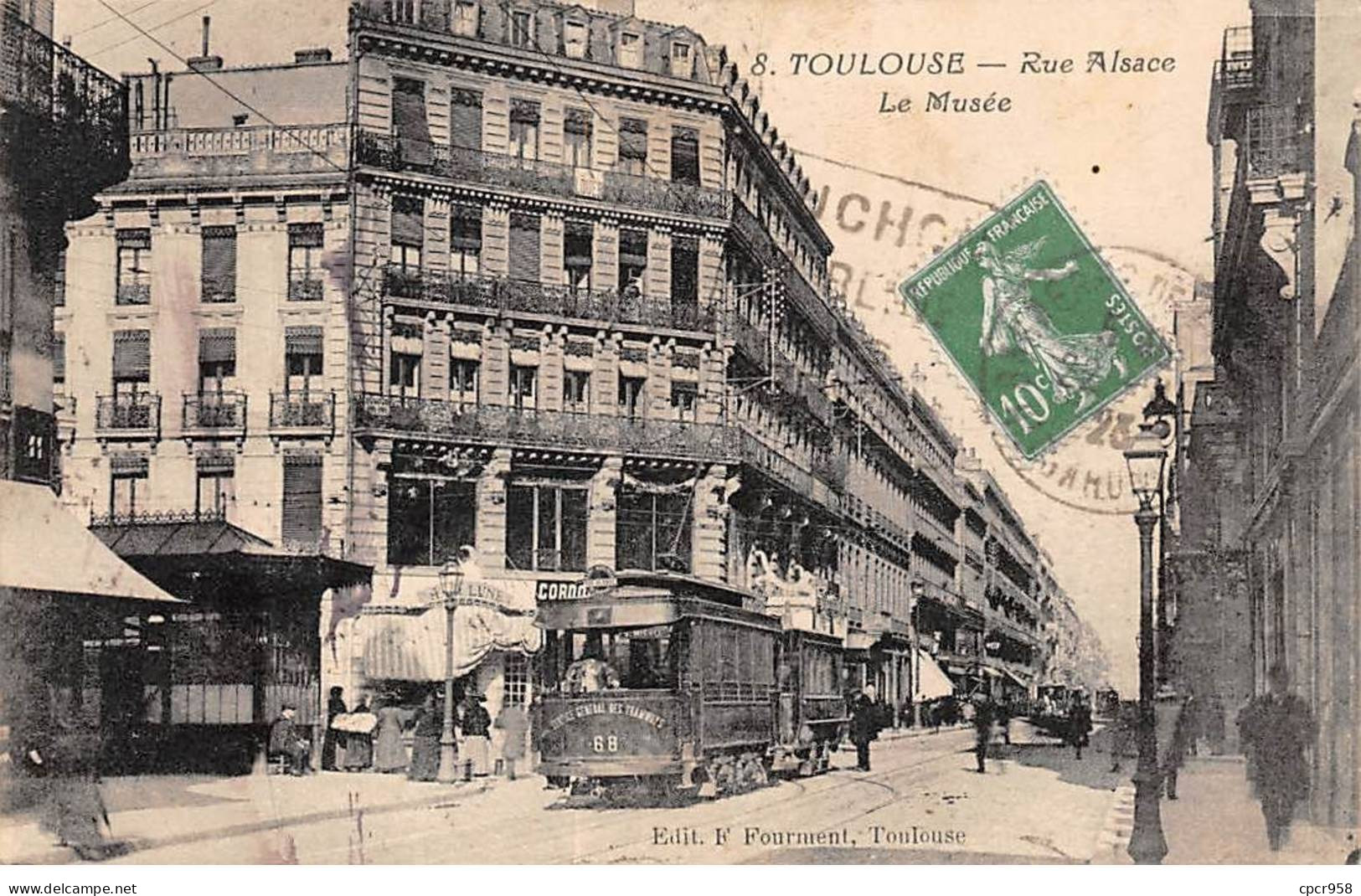 31 - TOULOUSE - SAN38049 - Rue Alsace - Le Musée - Toulouse