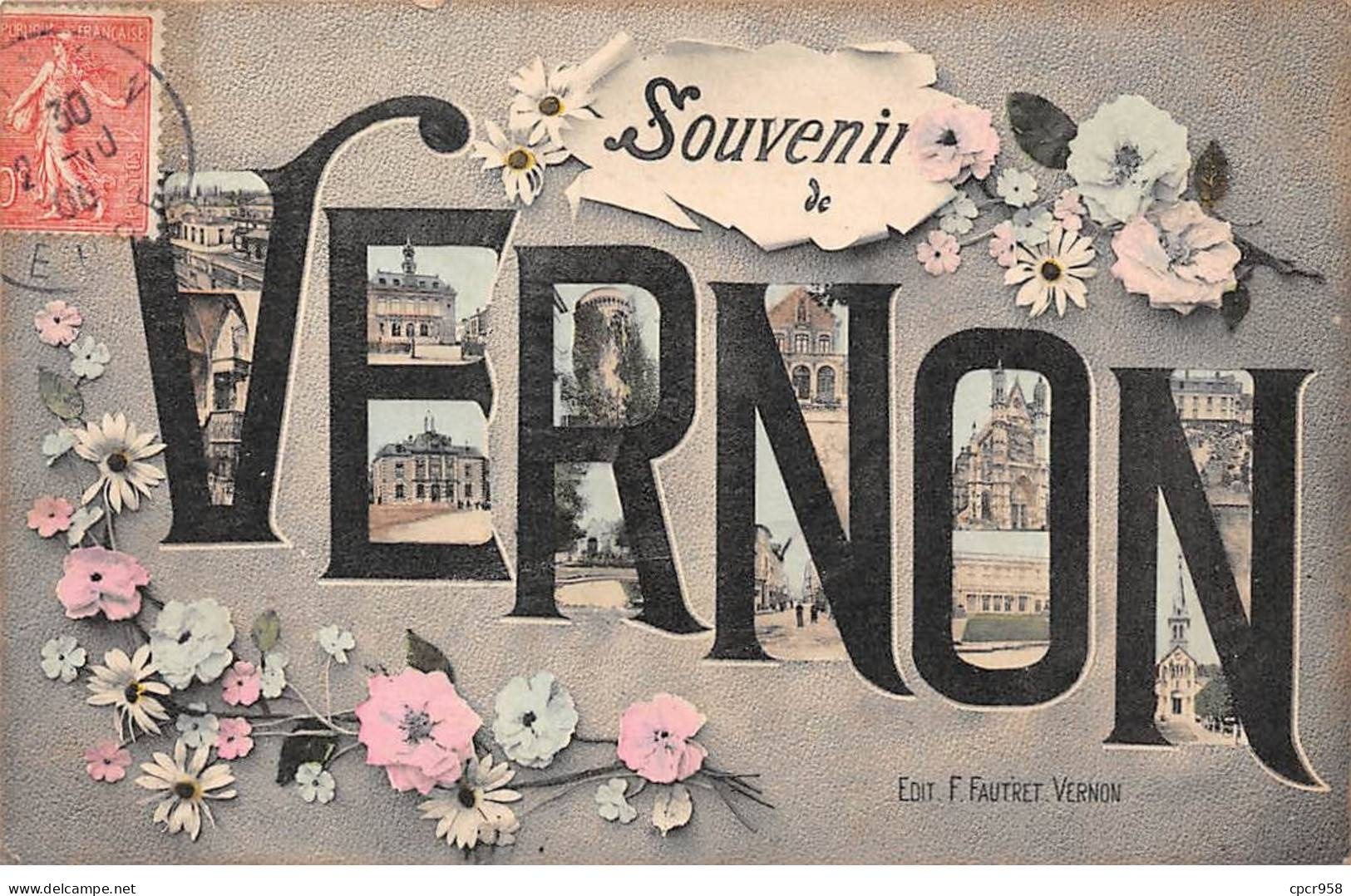 27 - VERNON - SAN43310 - Souvenir De Vernon - Vernon