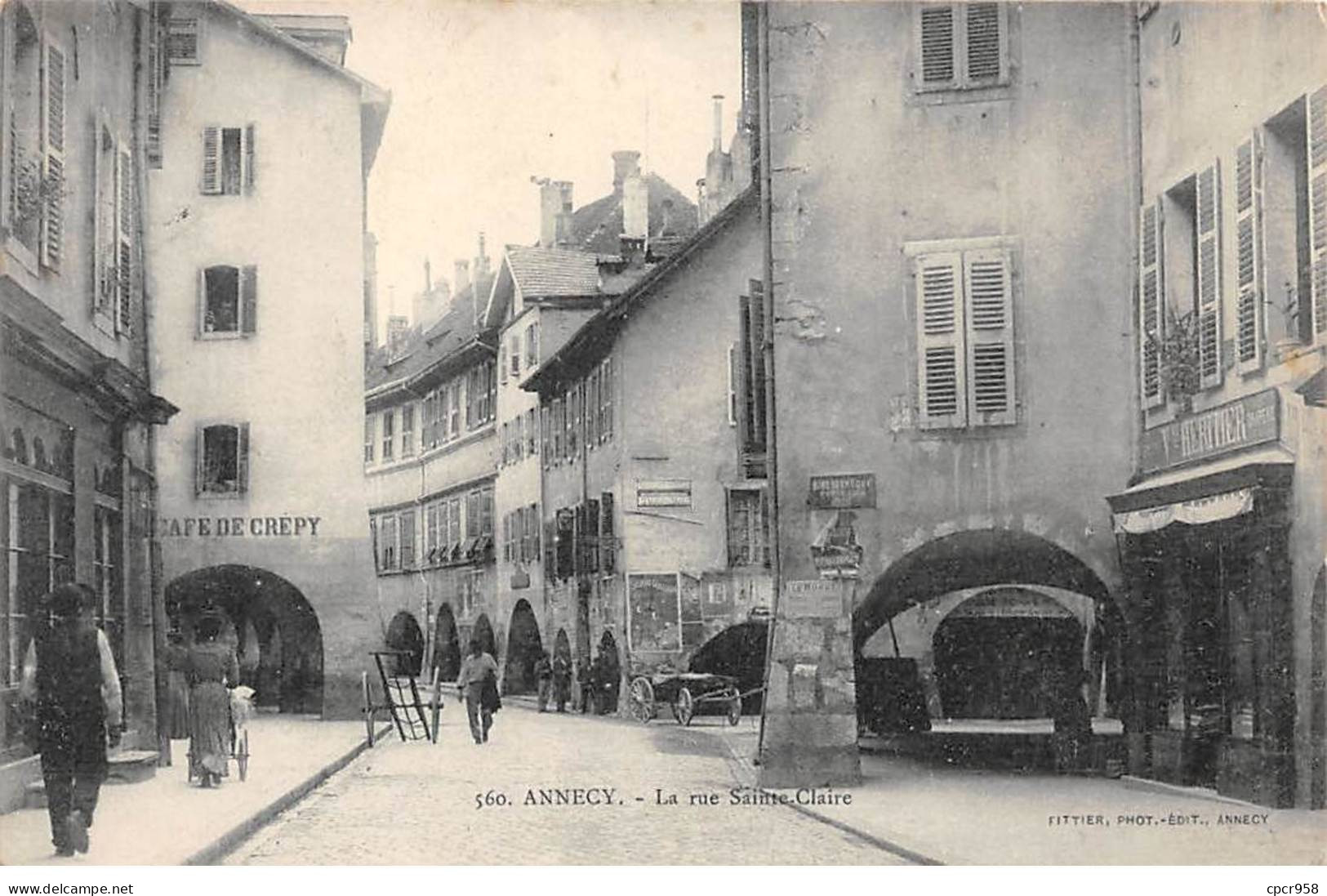 74 - ANNECY - SAN43982 - La Rue Sainte Claire - Annecy-le-Vieux