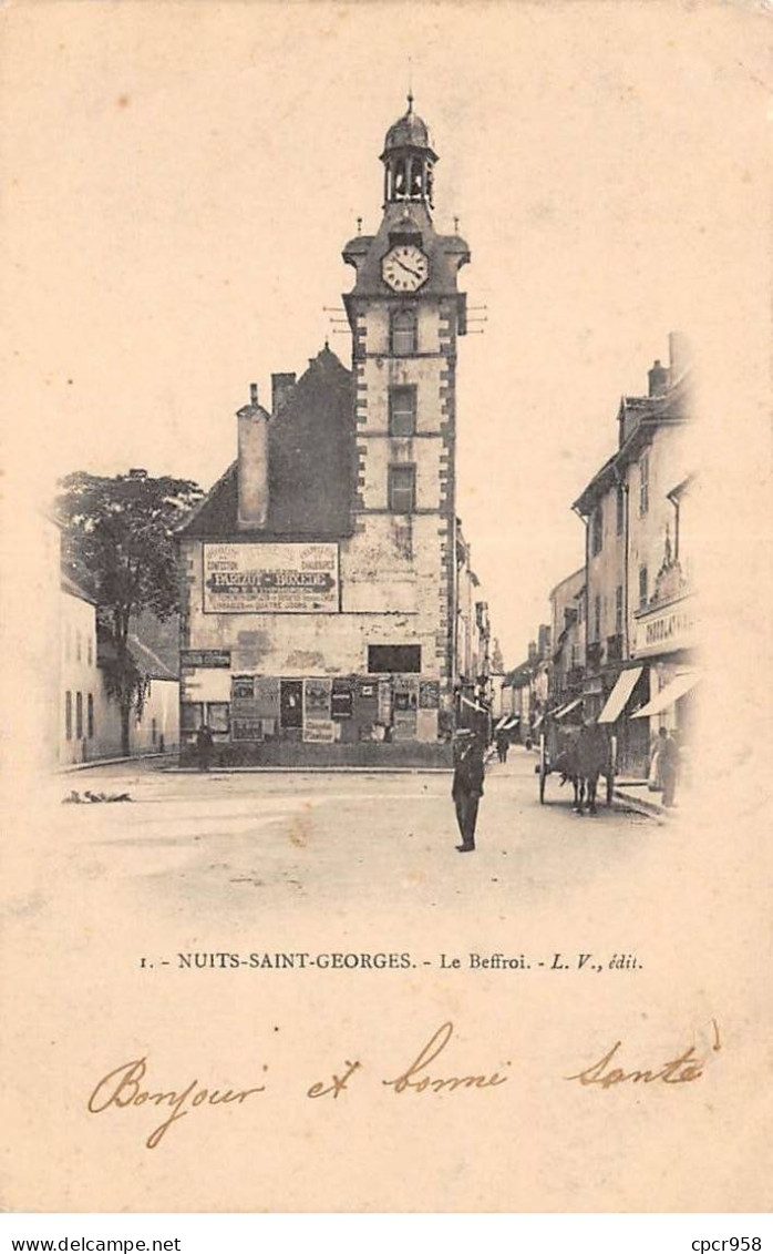 21 - NUITS SAINT GEORGES - SAN38208 - Le Beffroi - Nuits Saint Georges