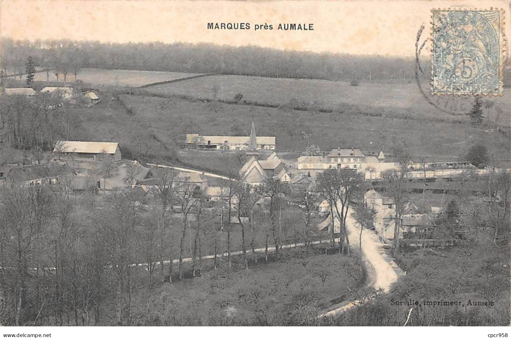 76.AM19064.Marques Près Aumale.Vue Générale. - Aumale