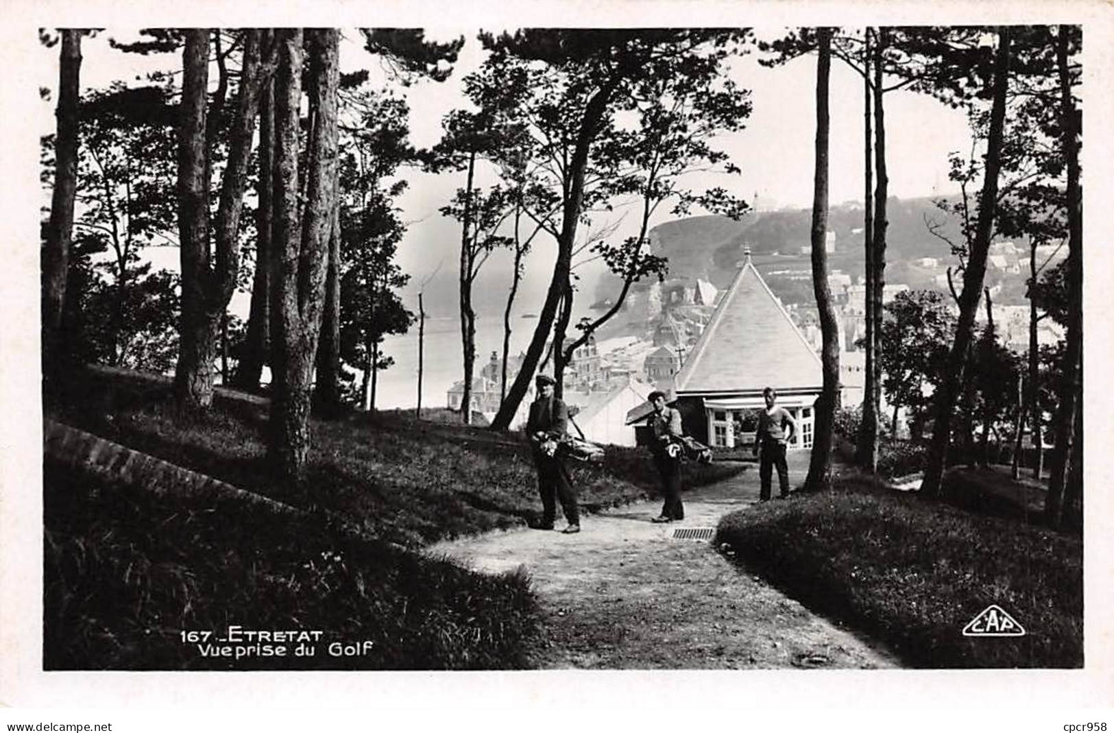 76.AM19062.Etretat.N°167.Vue Prise Du Golf - Etretat