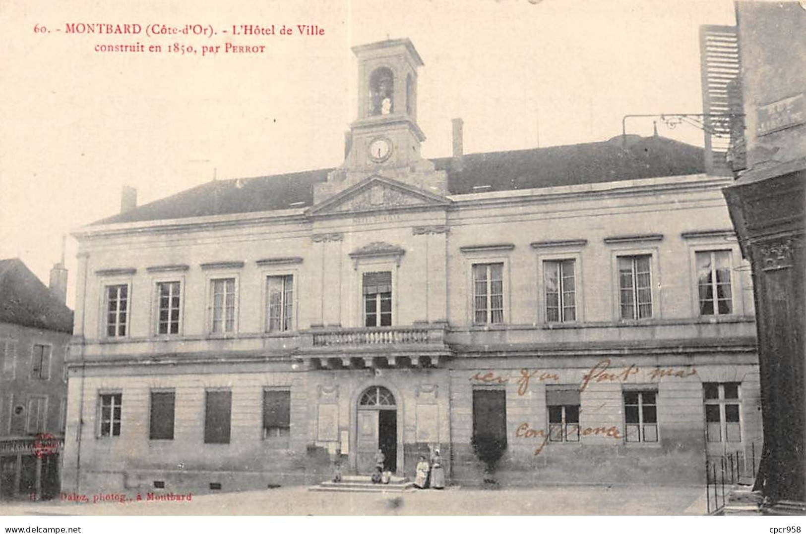 21 - MONTBARD - SAN38378 - L'Hôtel De Ville Construit En 1830, Par Perrot - Montbard