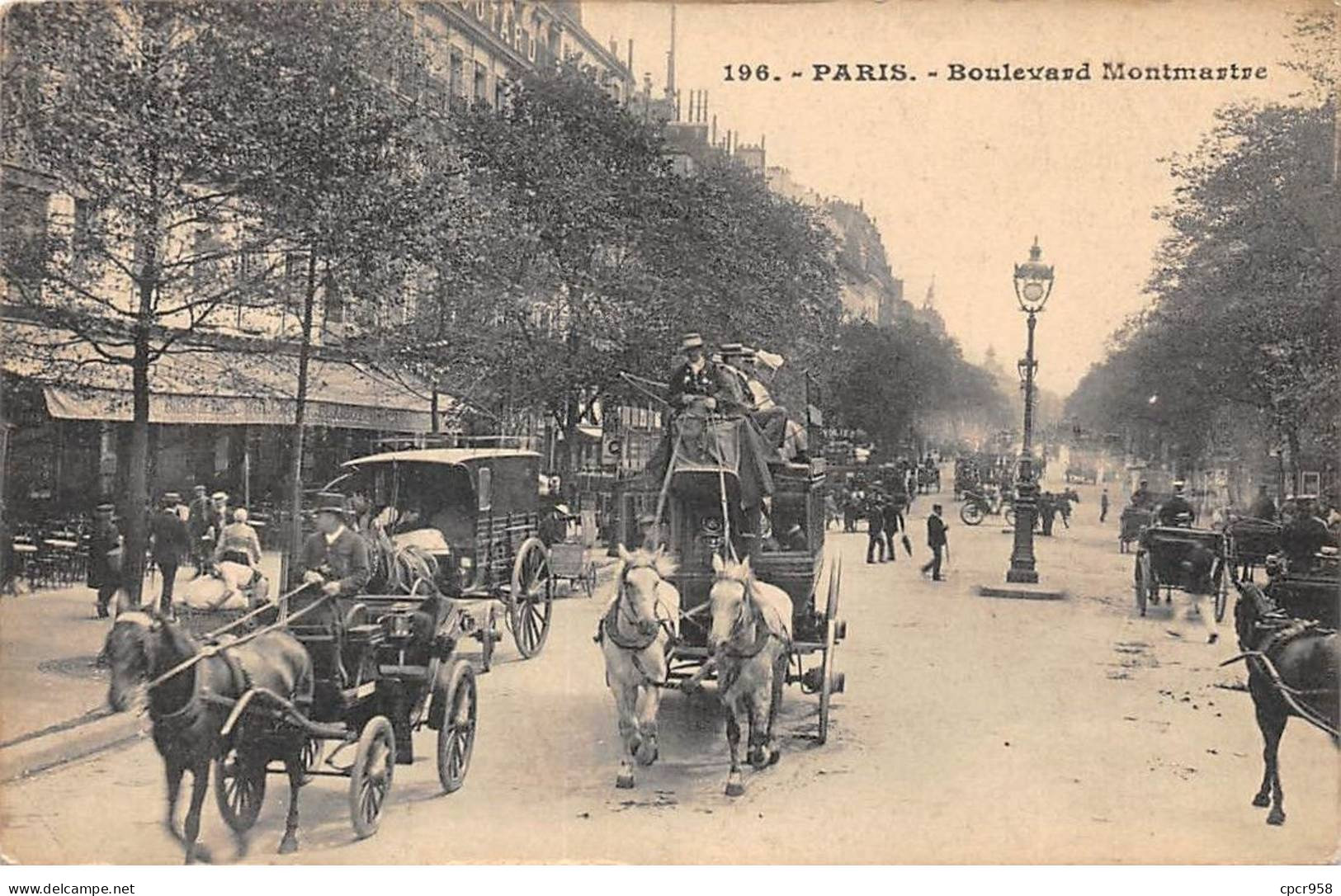 75.AM19044.Paris.75018.N°196.Boulevard Montmartre - Arrondissement: 18