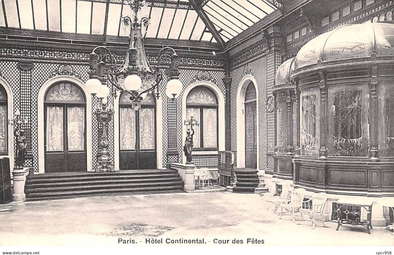 75.AM19037.Paris.75009.Hôtel Continental.Cour Des Fêtes - Arrondissement: 09