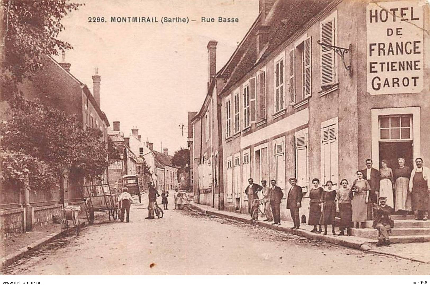 72.AM18964.Montmirail.N°2296.Rue Basse - Montmirail