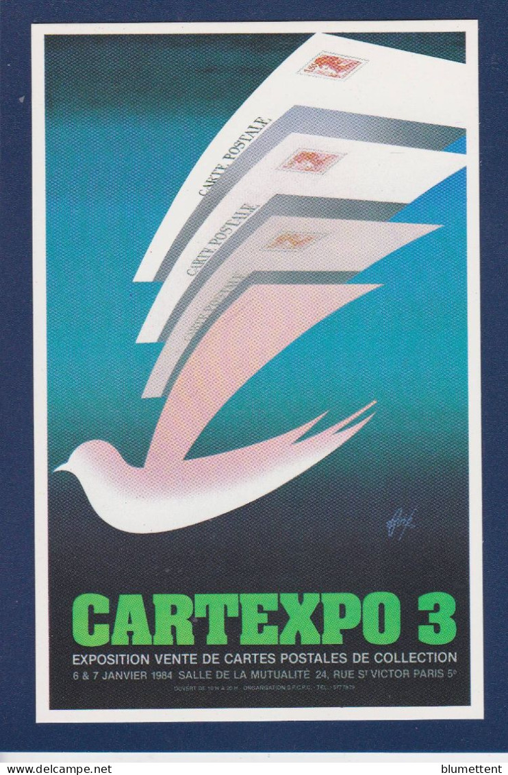 CPM Salon De Cartes Postales Bourse Non Circulée Cartexpo 3 Foré - Collector Fairs & Bourses