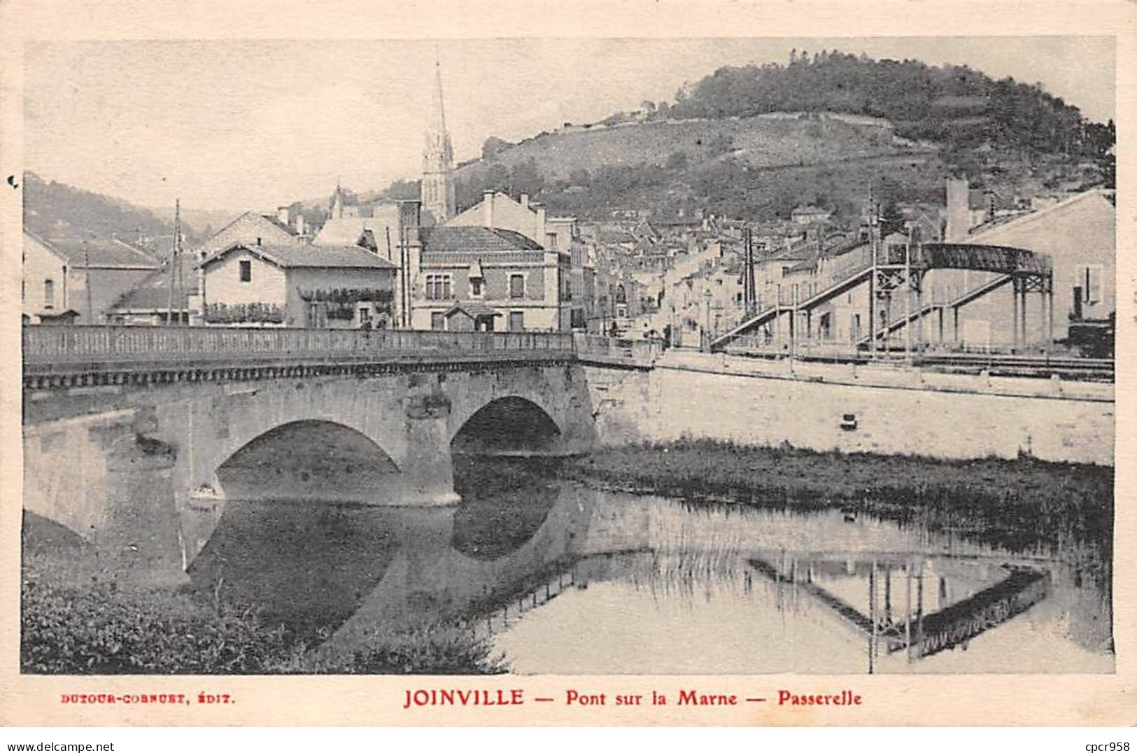 52 - JOINVILLE - SAN43640 - Pont Sur La Marne - Passerelle - Joinville