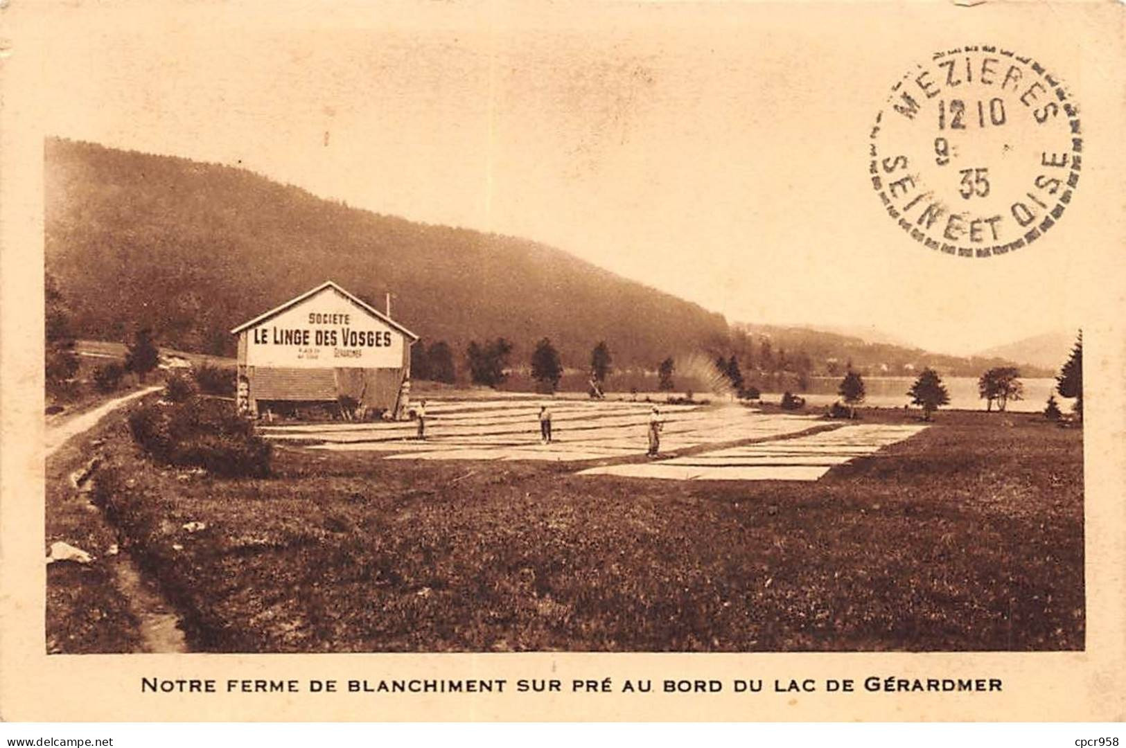 88 - GERARDMER - SAN39033 - Notre Ferme De Blanchiment Sur Pré Au Bord Du Lac De Gérardmer - Gerardmer