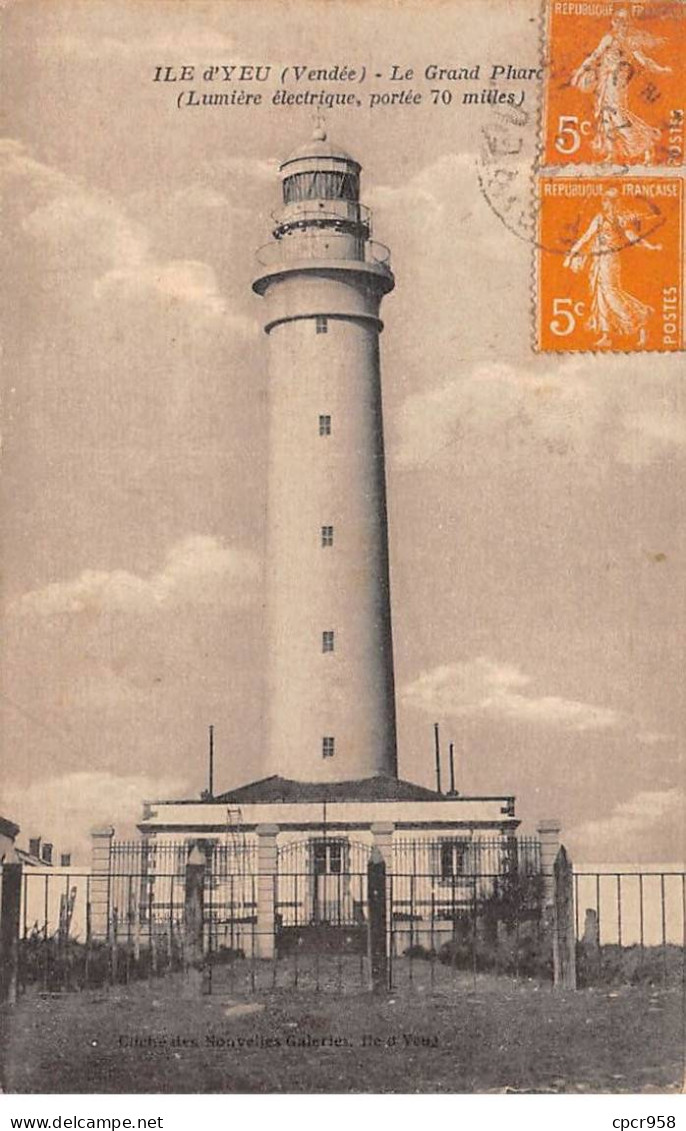 85.AM19153.L'Ile D'Yeu.Le Grand Phare - Ile D'Yeu