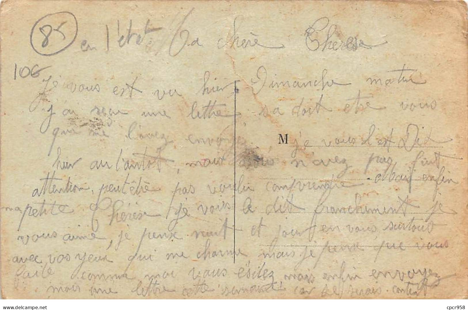 85.AM19146.Saint Florentce De L'Oie.N°41.La Place Principale.En L'état - Sonstige & Ohne Zuordnung