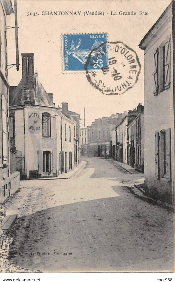 85.AM19144.Chantonnay.N°3035.La Grande Rue - Chantonnay